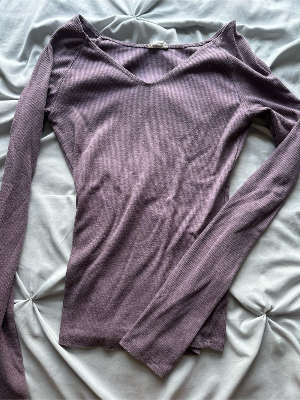 Vintage Garage Long Sleeve in Dusty Purple
